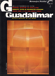 Artículo "Guadalimar nº37". Diciembre, 1978